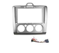 Kit Montaggio Autoradio 9 Pollici Per Ford Per Focus 2 Per S-Max 2005-2011 Car DVD Frame Audio Dashboard Trim Kit Pannello Radio Grande Schermo 2Din Pannello Radio(Frame an cord-MT)