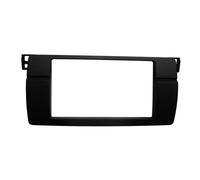 Kit Montaggio Autoradio Fasce Radio 1/2Din Per BMW Serie 3 E46 1998-2005 Pannello DVD Stereo Montaggio Su Staffa Refitting Kit Rivestimento Cornice CD Lunetta