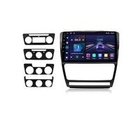 Kit Montaggio Autoradio Per Skoda Per Octavia 2 Per A5 2008-2013 Wireless CarPlay Android Auto Radio Car Intelligent Systems RDS BT DSP Din Autoradio Pannello Radio(V1 C (1GB 32GB))