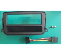Kit montaggio autoradio per Smart ForTwo dal 2010 mascherina 1-2 DIN + cassetto