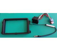 Kit montaggio autoradio per VW Vento 6 dal 2010 mascherina 2 DIN + cassetto