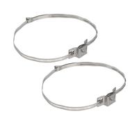 Kit Montaggio Cartelli Sicuro e Regolabile per Segnaletica Stradale e Pali Utili