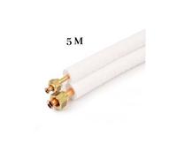 KIT MONTAGGIO CONDIZIONATORE CLIMATIZZATORE TUBI RAME 1/4 1/2 CARTELLATI 2,5m