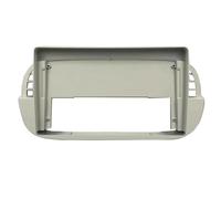 Kit Montaggio Cruscotto Autoradio Con Cornice Supporto Console Centrale Mascherina Per Fiat 500 2007 2008 2009 2010 2011 2012 2013 2014 2015 POMPOMPUR(Gray)