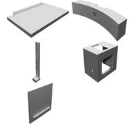 Kit Montaggio Display RPM per MASLOW CNC Fresatrice Bosch POF1200 Staffa Z