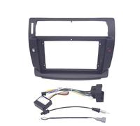 Kit Montaggio E Adattamento Per Cornice Autoradio 9 Pollici Per Citroen C4 Per C-Quatre 2004-2014 Con Adattatore Per Audio Stereo Can-Bus(Black,With cable)