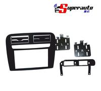 MASCHERINA RADIO 2 DIN FIAT GRANDE PUNTO KIT PER RADIO EURO E CINESE. NERO.