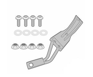 KIT MONTAGGIO PARASPRUZZI PARAFANGO POST GIVI RM02 HONDA FORZA 750 2021 - 2023