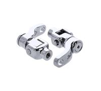 Kit Montaggio Pedalini Poggiapiedi Passeggero Softail M8 360° Cromato