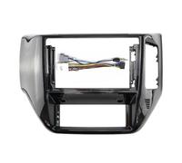 Kit Montaggio Per Autoradio 9 Pollici Pannello Controllo A Sinistra Destra Lettore Audio Stereo Cornice Per Nissan Per Patrol V5 Y61 2004-2012(Black Rhd,Frame Cable)