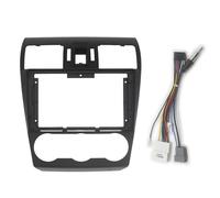 Kit Montaggio Per Autoradio Navigatore Lettore DVD Stereo Android Installazione E Cornice Cruscotto Per Subaru Per Forester Per Impreza/XV(9 inch,Fascia and cable)