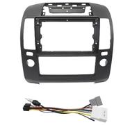 Kit Montaggio Per Cruscotto Autoradio Android Con Adattatore Per Nissan Per Navara D40 Per Frontier Per Pathfinder 2004-2014 9 Pollici 22,86 Cm(Full Set black)