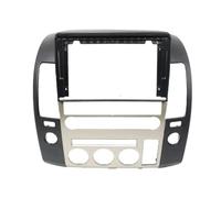 Kit Montaggio Per Cruscotto Autoradio Android Con Adattatore Per Nissan Per Navara D40 Per Frontier Per Pathfinder 2004-2014 9 Pollici 22,86 Cm(Frame black sliver)