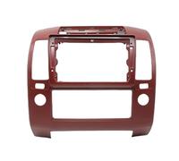 Kit Montaggio Per Cruscotto Autoradio Android Con Adattatore Per Nissan Per Navara D40 Per Frontier Per Pathfinder 2004-2014 9 Pollici 22,86 Cm(Frame red)