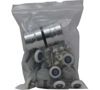 KIT MONTAGGIO PER PORTA DOCCIA FAST SCORREVOLE (01395-01397) 2+2