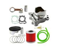 Kit Montaggio pistone Per KAWASAKI KX250F KXF250 KX KXF 250 F 2009-2016 Kit Guarnizioni Valvole Bielle Cilindro Pistone Fasce Elastiche Moto STD 77mm Moto Kit Cilindro(B Set)