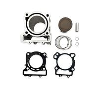 Kit Montaggio pistone Per LONCIN YBS300 YBS 300 Kit Guarnizione Perno Pistone Blocco Cilindro Pneumatico Moto Da 76 Mm Moto Kit Cilindro