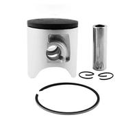 Kit Montaggio pistone Per YZ125 YZ 125 2006-2022 Motocicletta Alesaggio 54 Mm Blocco Cilindro Fasce Elastiche E Kit Completo Guarnizioni Testa Moto Kit Cilindro(Dark Grey)