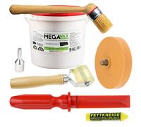 Kit montaggio pneumatici 6 pezzi pasta di montaggio 5 kg pennello rullo di pr...