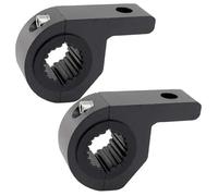 Kit Montaggio Staffe Per Morsetti Per Barra Luminosa 1/2/4/8 Pezzi Per supporto fendinebbia regolabile 22mm-32mm(2Piece)