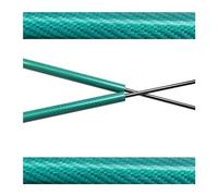 Kit Montanti Cofano Per MG4 EV Per MG 4 Mulan Supporto Sollevamento Cofano Anteriore Ammortizzatore Molla Pistone Supporti Sollevamento Cofano Anteriore(Green carbon fiber)