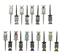 Kit morsetti a clip Connettore 0 64 mm CAT I Nero Rosso Marrone Verde Giallo Violetto Blu Bianco Grigio VOLTCRA