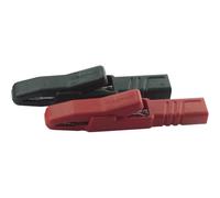 Kit morsetti a clip Connettore 4 mm CAT I Nero Rosso SKS Hirschmann Set AK 2 S