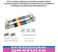 Kit Morsetti Elettrici a Vite per Barra Morsettiera Elettrica UK-2.5B