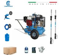 KIT MOTOCOMPRESSORE CAMPAGNOLA MC 550 HONDA GX 200 COMPLETO DI ACCESSORI