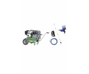 Kit motocompressore Enercomp Hp 4,8 compressore abbacchiatore tubo asta e manica