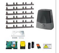 KIT MOTORE 1000KG SCORREVOLE AUTOMATICO CON 6 MT CREMAGLIERA NYLON 230V KV10