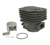 Kit motore 11 pezzi 52 mm per selvicoltura per motosega parti 11 pezzi (B) | Adatto a 372XP, 371, 365; esclude per x-torq; dimensioni precise del foro di 52 mm per una compressione ottimale