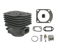 Kit motore 11 pezzi 52 mm per selvicoltura per parti motosega 11 pezzi (A) | Adatto a 372XP, 371, 365; esclude per x-torq; dimensioni precise del foro di 52 mm per una compressione ottimale