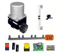 KIT MOTORE 300KG SCORREVOLE AUTOMATICO CON 2 MT CREMAGLIERA NYLON 230V KV3