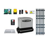 KIT MOTORE 900KG SCORREVOLE AUTOMATICO CON 6 MT CREMAGLIERA NYLON 230V KV9