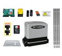 Kit Motore Automazione Cancello Scorrevole Automatico 4 Mt Cremagliera Zincata