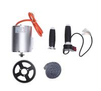 Kit motore brushless 72V 3000W Motore brushless elettrico fai da te in alluminio a corrente continua con impugnatura acceleratore a catena dentata per scooter moto