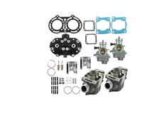 Kit Motore Cilindo Per Banshee 350 YFZ350 2GU-11321-00-00 87-06 STD Foro 64mm 347cc 350cc Carburatore Carb Testata Pistone Kit Guarnizioni