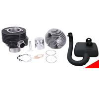 KIT MOTORE CILINDRO 177 DR 63 PX 125 150 MARMITTA SIP ROAD RACING 2.0