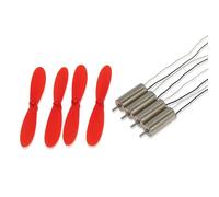 Kit Motore DC Coreless con 4pz Motori 7mm16mm e 4pz Eliche Lunghe 46MM