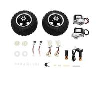 Kit motore elettrico 24 V 250 W Dual Drive Go Kart motore elettrico 6,21 Km/H kit di conversione elettrica Gokart 10 pollici Air Wheel Electric Conversion Kit 0,8 N.M doppia ruota per rullo da