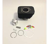 KIT MOTORE GRUPPO TERMICO CILINDRO DR 50 CC D. 38,4 SPINOTTO 10 CICLOMOTORI CIAO SI BRAVO BOXER GRILLO BOSS CBA ECO