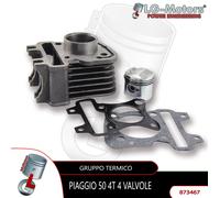 KIT MOTORE GRUPPO TERMICO CILINDRO PIAGGIO VESPA S 4V 50 ZAPC38600 4T AC 2008