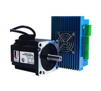 Kit motore passo-passo Nema 34 a circuito chiuso 12N. m Driver for servomotore ibrido HBS86H 86mm 2 PH Nema34 for per macchina CNC(12 N m)