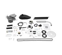 Kit motore per bicicletta 80cc a 2 tempi, set di conversione per moto con catena, motore a due tempi monocilindrico, tipo di accensione CDI, set motore per bicicletta elettrica per mountain bike/bici