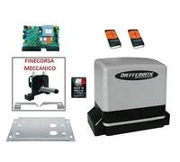 Mot Cancello Scorrevole 230V 600Kg + 2 Telecomandi Compatibile Con Faac Came Bft