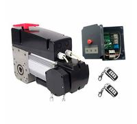KIT MOTORE PORTA LATERALE 220V INDUSTRIALE SERRANDA SEZIONALE 121888/M + 2 TX