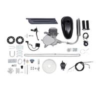 Kit motore rapido 2 tempi, 80 cc, kit motore per bicicletta, capacità massima di carico 180 kg, silenziatore 75 dB,adatto per biciclette da montagna da 26 o 28 pollici, bici da strada