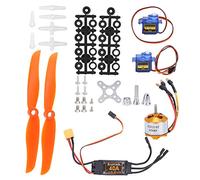 Kit motore RC per aereo e elicottero RC, elica professionale 6035, aereo radiocomandato RC, kit completo motori 40A XT60T ESC Combo, servo SG90, motore brushless 2212 KV2200