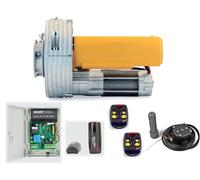 Kit Motore serranda centralina luce cortesia 2 telecomandi fotocellule Norton